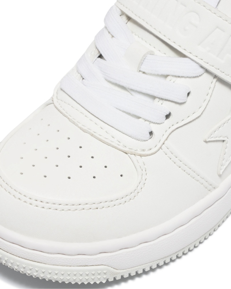 Chaussure Bape STA #1 Blanche Enfant | IDF-85792336